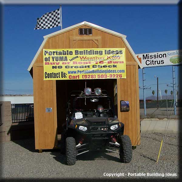 ATV Storage Shed